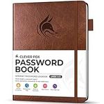 Clever Fox Password Book with Alpha