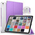 DuraSafe Cases For iPad Pro 12.9 3rd Gen 2018 PC Case A1876 MTEL2HN/A MTEM2HN/A A2014 MTFN2HN/A MTFL2HN/A MTFP2HN/A MTFQ2HN/A A1983 MTHN2HN/A MTHU2HN/A MTJA2HN/A MTJ02HN/A MTJH2HN/A MTJN2HN/A - Purple