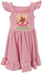 Unique Baby Girls Tank Top Christmas Dress Reindeer Outfit for Girl Toddler and Kids (7Y, Merry Christmas)