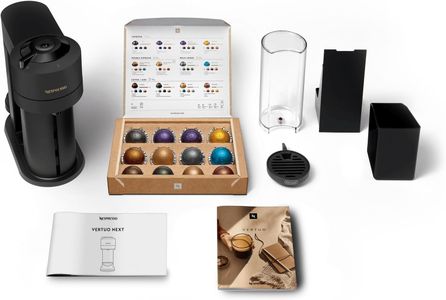 Nespresso Vertuo Next Capsule Coffee Machine, 5 Cup Sizes, Matt Black