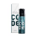 Wild Stone Code Steel No Gas Body Perfume Spray For Men, Long Lasting Refreshing Fragrance For Office Wear, 120ml