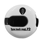 Score Counter - Original DAIYA One Reset Counter, counts up to 12 strokes and resets to 0 with just one touch, Japanese Origin, White