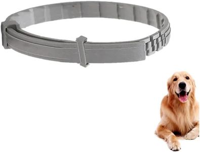 Flea Collar for Dogs 8 Months Natural Flea and Tick Collar Dog Protection – Adjustable Dog Flea Collar for Small, Medium, Large Puppy – Effective & Waterproof Lice, Tick and Larvae Repellent for Dogs