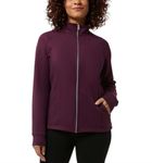 32º DEGREES 32 Degrees Heat Ladies' Full Zip Jacket, Purple, M