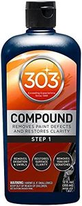 303 Products Compound - Removes Paint Defects and Restores Clarity - Removes Oxidation and Swirls - Restores Surface Clarity - Removes 1500 Grit Scratches (Step 1), 12 fl. oz. (30705)