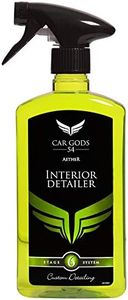 Car Gods Interior Trim Cleaner, Highlight Dash Details - Satin Finish with Apple Fragrance - Cleans Plastic, Glass, Metal, Wood and Carbon Fibre - 500 ml