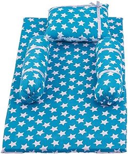 Baybee Foldable Baby Crib Cot Mattress Pad with Double Sides | Portable Baby Jhula Mattress Pad, Playard Baby Bed for Wooden Cot for Sleeping