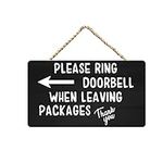 Ring Doorbell When Leaving Packages