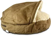 Snoozer Luxury Orthopedic Cozy Cave Pet Bed, X-Large, Camel