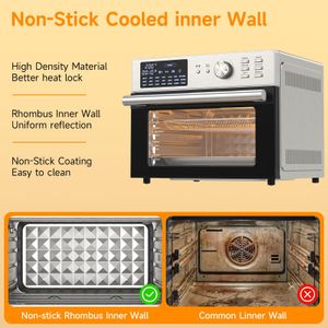 30L Air Fryer Oven with Rotisserie – Large Capacity Multi-Function