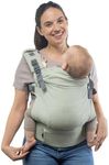 Boba X Baby Carrier Newborn to Toddler - Breathable Linen Blend, Certified Hip Healthy, Lightweight, Petite to Plus Size 7-45 lbs, Micro-Adjustable Baby Carrier from Newborn (Linen Willow)