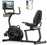 MERACH Recumbent Exercise Bikes for Home with App (15.6" FHD Display)