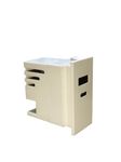 Dual USB Modular Socket Charger Compatible with Roma Anchor Crabtree Plates 20W Type C & A QC 3.0, Wall Socket for iPhone and Android (White)