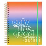 ban.do Daily Planner 2024-25, Large Weekly Planner Dated August 2024 - December 2025, Hardcover Spiral Planner with Monthly Calendar, Stickers, & Pockets (Only the Good Stuff)