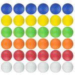 Dsmile Foam Golf Practice Balls - 36 Pack | Light Soft Elastic Training Multifunction Sport Balls