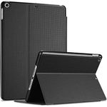 ProCase iPad 10.2 Case iPad 9th Generation 2021/ iPad 8th Generation 2020/ iPad 7th Generation 2019 Case, Slim Stand Protective Case Folio Cover for 10.2" iPad 9th Gen / 8th Gen / 7th Gen -Black