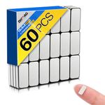 DIYMAG Strong Neodymium Magnets Bar, Small Rare Earth Magnets for Refrigerator, DIY, Science, Crafts, Office- 60 PCS