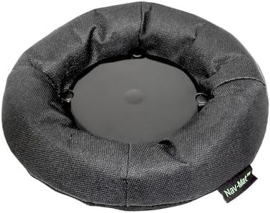 Bracketron NavMat Portable GPS Dash Pad Converts Windshield GPS Mount into Dashboard Mount Weighted Beanbag Friction Base 8 inch Base 3.5 inch Center