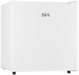 SIA AMZTT02WH 39L Table Top Counter Mini Freezer, 4 Star Freezer Rating, Removable Wire Shelf, Reversible Door, Adjustable Legs, White
