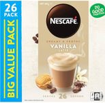 Nescafe Menu Vanilla Coffee Sachets 26-Pack