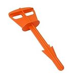 Haofy Butt Out Tool Plastic Hunters Butt Out Tool for Deer Large Livestock Anal Cleaning, Hunters Specialties Butt Out, Game Dressing Tool (Orange)