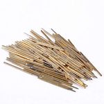 Yosoo Health Gear 100pcs P50-B1-16mm Spring Test Probes Pins Spear Tip Gold Plated Spring Pogo Pin for Test Tools