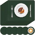 APLKER Placemats and Coasters Set o