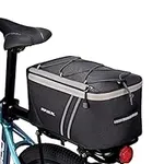 JXFUKAL Rear Bike Rack Bag with Rai
