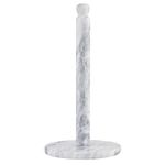 Homeries White Marble Paper Towel Holder – Deluxe Upright Towel Dispenser for Kitchen Countertop, Cabinet & Bathrooms – Non Steel & Non Plastic Design – Heavy Duty, Solid Standup Paper Towel Holders