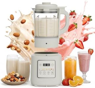 Encyclpo Nut Milk Maker Machine, 59.18 oz Automatic Nut Milk Maker with 11-in-1 Programs, Soy Milk Maker & Baby Food Maker, Detachable Glass Pitcher, Auto Clean, Delay Start, Keep Warm, LED Display