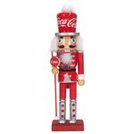 Coca-Cola Kurt S. Adler 10-Inch Wooden Coca-Cola Nutcracker