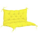 Outdoor Yellow Bench Cushions