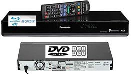 Panasonic DMR-BWT850 (Multiregion DVD player) Smart Network 3D Blu-ray DiscTM Recorder with Twin HD Recorder - 4K Upscaling & Recording etc.