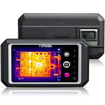 TOPDON TC003 256X192 IR Resolution 5" Touch Screen Thermal Imaging Camera with Secondary Analysis, Dual-Light Thermal Imager with Bluetooth and 2 MP Visual Camera,-4°F~1022°F