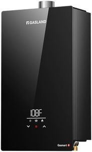 GASLAND Gasmart E 199,000 BTU Tankless Water Heater, Up to 7.6 GPM, CSA Certified Whole House Natural Gas Indoor Installation Residential On-demand Instant Hot Water Heater, CE686NG