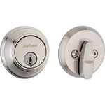 Kwikset 98160-002 deadbolt, 50 W, Satin Nickel, Traditional