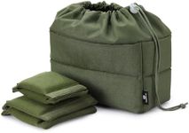 Koolertron Waterproof DSLR Camera Bag with Removable Insert, Adjustable Compartments, Fits in Camera Bags - Protective Case for DSLR/SLR Cameras & Accessories