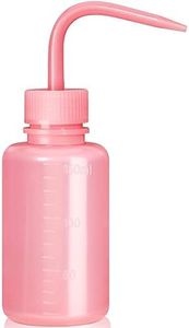 Valchoose 150ML Pink Wash bottles squeeze 5oz Mini Professional, Water Bottle for Lash Extensions, Easy to Carry Lash water bottle squeezer (1Pack)