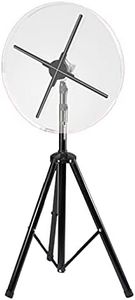 Missyou 70CM 3D Hologram Fan with Acrylic Protective Cover MSBHZ-YY70-S4 and Adjustable Tripod Bundle for LED Holographic Projection Advertising Display Retail Visual Showcase