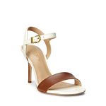 Lauren Ralph Lauren Women's Fashion Mule, Deep Saddle Tan, 4 UK