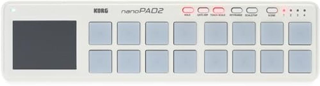 Korg nanoPAD2 Slim-Line USB MIDI Pads - White