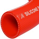 19mm x 27mm Silicone 2 Ply Rubber Flexible Hose 1 Metre Heater Radiator Coolant Vacuum Water Air Tubing Red