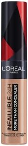 L'Oréal Paris Infallible 24H More Than Concealer, Full-Coverage, Longwear and Matte Finish, Concealer that Corrects, Contours & Hilights, Shade: 328 Linen