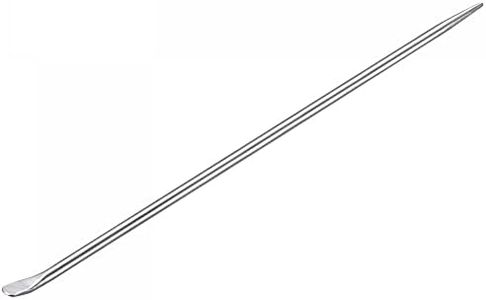 uxcell 36" Aligning Pry Bar Round Crowbar Sleever Bar for Prying and Aligning, 0.6" Rod Diameter