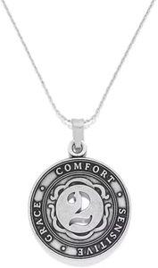 Alex and Ani Numerology Expandable Necklace for Women, Number 2 Pendant, Rafaelian Silver Finish