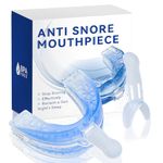 Anti Snoring Devices,Anti Snoring Mouth Guard Adjustable-Sleeping Snore Stopper Sleep Apnea Mouthpiece-Anti Snore Mouthpiece Device Sleeping Snore Stopper Mouthpiece Fit for Men and Women (Blue)