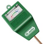 Soil Moisture Meter Soil Test Kit Dr.meter Moisture Meter for Plants Plant Water Meter for Garden Lawn Farm Indoor & Outdoor Use Soil Tester Hygrometer Sensor for Plant Care No Battery Needed