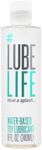 #Lubelife Water Based Toy Lubricant, Natural Hypoallergenic Toy-Safe lube, 8 Fl Oz (Non-Staining and Compatible with Most Toy Materials)