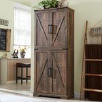 ACCOHOHO 72" Tall Kitchen Pantry, F