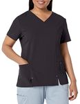 Dickies Women's V-neck Top Medical Scrubs, Pewter, M UK